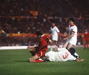 European Cup Final: Liverpool 1* Roma 1 (*won 4-2 pens a. e. t. )