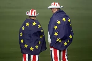 Images Dated 4th October 2010: European fans at the 2010 Ryder Cup