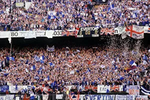 Images Dated 15th May 1985: Everton fans - 1985 Cup Winners Cup Final