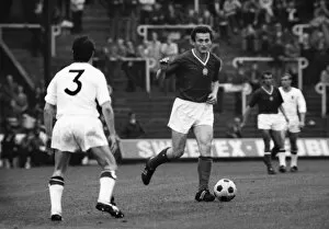 Euro 1972 Collection: Florian Albert on the ball at Euro 72