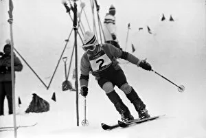 1972 Sapporo Winter Olympics Collection: Francisco Fernandez Ochoa - 1972 Sapporo Olympics - Skiing