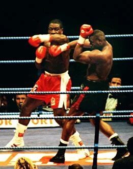 Boxing Collection: Frank Bruno on the way to victory and the WBC title against Oliver McCall