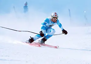 Freddie Burton - 1984 Sarajevo Winter Olympics - Mens Downhill