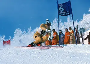 Freddie Burton - 1984 Sarajevo Winter Olympics - Mens Giant Slalom