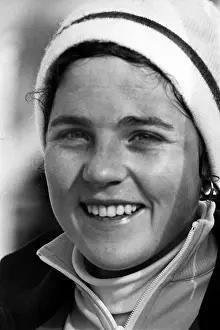 Russia Prints: Galina Kulakova - 1972 Sapporo Winter Olympics - Cross Country Skiing