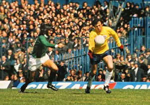 George Best and Gordon Banks - 1971 British Home Championship