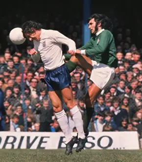 George Best and Roy McFarland - 1971 British Home Championship