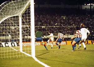 Gerd Muller scores his stunning first goal for Bayern Munich in the 1974 European Cup Final replay