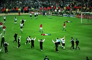 Images Dated 13th April 2012: Germany celebrates winning Euro 96
