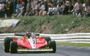 Images Dated 21st December 2011: Gilles Villeneuve - 1979 British Grand Prix