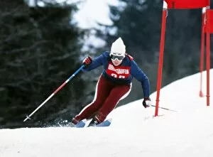 Images Dated 21st May 2012: Gina Hathorn - 1972 FIS World Cup - Oberstaufen