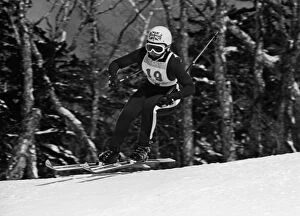 Images Dated 31st August 2012: Gina Hathorn - 1972 Sapporo Winter Olympics - Womens Downhill