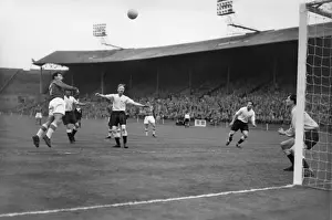 Great Britain face Bulgaria at Wembley in a 1956 Olympic football qualifier