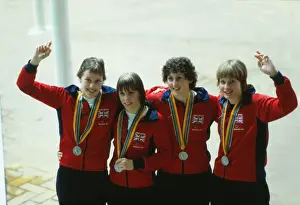 Great Britains 4 x 100m relay silver medalists at the 1980 Moscow Olympics