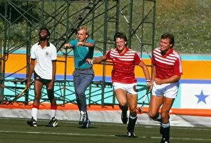 Images Dated 4th November 2011: Great Britains Sean Kerly scoring at the 1984 Olympics