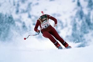 Images Dated 31st August 2012: Hazel Hutcheon- 1979 FIS World Cup - Les Diablerets