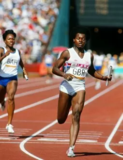 Images Dated 7th April 2011: Heather Hunte-Oakes - 1984 Los Angeles Olympics