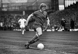 Images Dated 1971: Helmut Haller on the ball for Juventus - 1971 Inter-Cities Fairs Cup Final