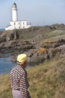 Henry Cotton at the ninth hole at Turnberry during the 1977 Open Championship