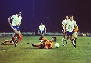 Hollands Johnny Rep and Englands Kevin Beattie and Trevor Brooking