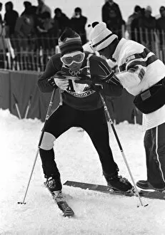 Images Dated 31st August 2012: Iain Finlayson - 1972 Sapporo Winter Olympics - Mens Giant Slalom