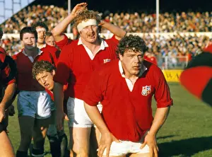 Iain Milne and Maurice Colclough - 1983 British Lions Tour of New Zealand