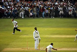 India fans invade the pitch after their side wins the 1983 Cricket World Cup Final