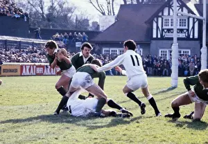 Ireland and England clash at Lansdowne Road - 1981 Five Nations