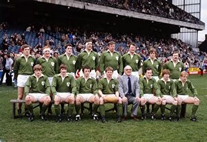 Images Dated 2013 March: The Ireland team that defeated England in the 1983 Five Nations
