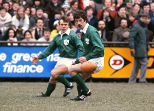 Irelands Dick Spring and Colin Patterson - 1979 Five Nations
