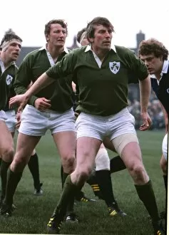 Images Dated 5th October 2010: Irelands Moss Keane and Willie Duggan - 1983 Five Nations