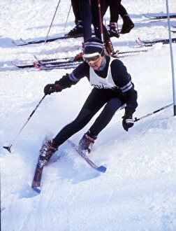 Images Dated 31st August 2012: Isabel Mabey - 1970 FIS World Cup - Val d Isere