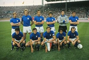 Images Dated 20th May 2010: Italy Team Group - 1974 World Cup
