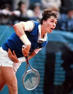 Images Dated 4th January 2012: Ivan Lendl - 1981 French Open