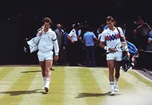 Ivan Lendl and John McEnroe - 1983 Wimbledon Championships