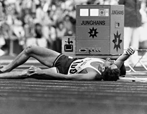 Images Dated 27th July 2011: Jim Ryun falls at the 1972 Munich Olympics