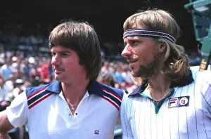 Jimmy Connors and Bjorn Borg - 1979 Wimbledon Championships