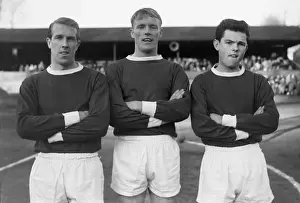 John Reid, Frank Large and Barry Lines - Northampton Town