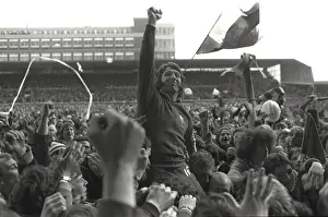 Images Dated 2006: JPR Williams is carried off the Cardiff Arms Park pitch after his final game for Wales