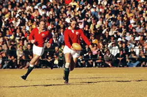 JPR Williams prepares to kick - 1974 British Lions Tour to South Africa