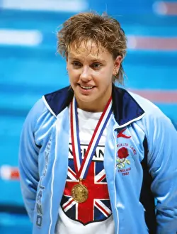 June Croft - 1982 Brisbane Commonwealth Games - Swimming