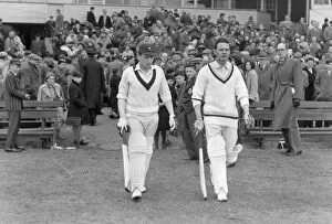 Images Dated 18th June 2013: Kenneth Taylor & Frank Lowson - Yorkshire C. C. C