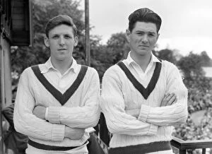 Images Dated 18th June 2013: Kenneth Taylor & Jimmy Binks - Yorkshire C. C. C
