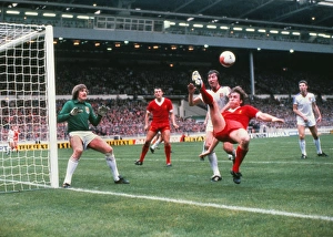 Kenny Dalglish attempts to keep the ball in play
