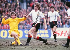 Kenny Dalglish and Gordon McQueen - 1979 FA Cup Semi-Final