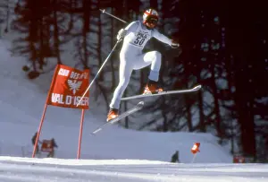 Skiing Prints: Konrad Bartelski - 1980 FIS World Cup - Val d Isere