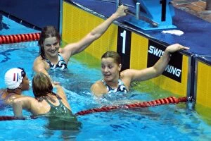 Images Dated 17th November 2011: Kornelia Ender wins 100m freestyle gold at the 1976 Montreal Olympics