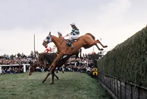 l escargot jumps bechers brook way winning 1975 grand national