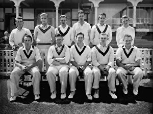 Cricket Collection: Lancashire C. C. C. - 1950 County Champions (shared)