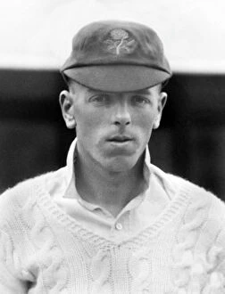 Cricket Collection: Len Hopwood - Lancashire C. C. C